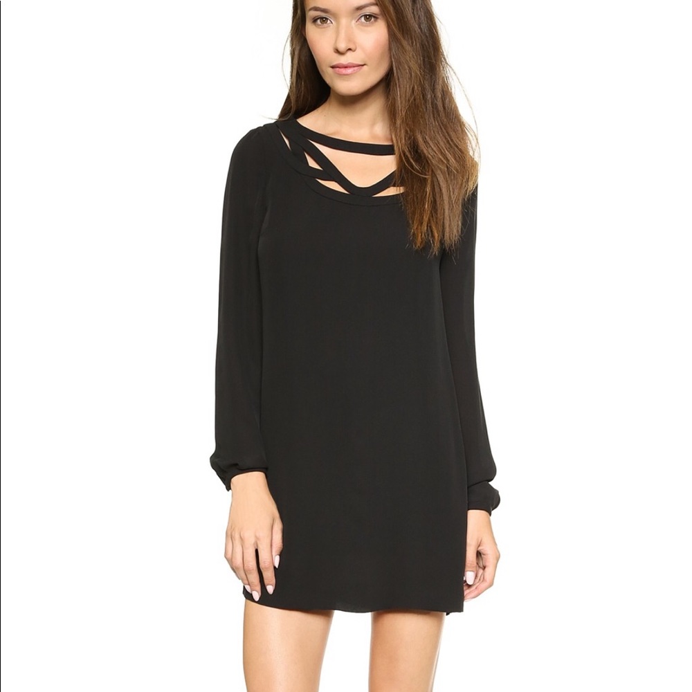 DVF silk dress